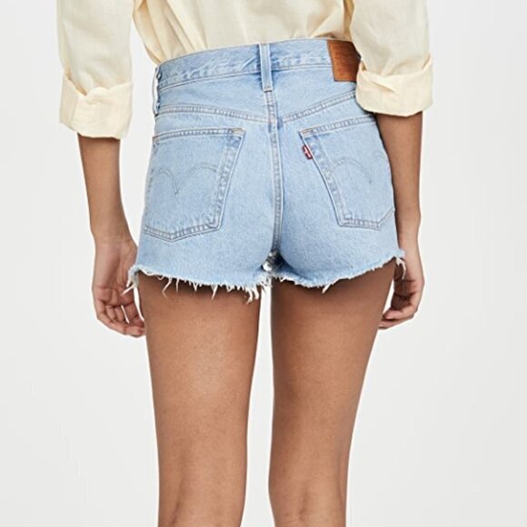 LEVI'S 501 Original Cut Off Denim Shorts - Picture 7 of 13